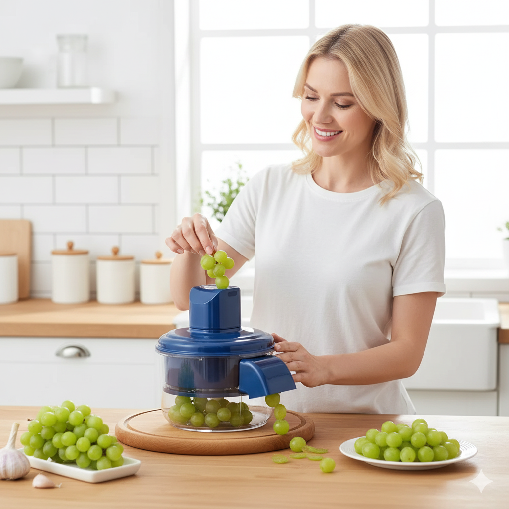 Descascador eletrico automatico de legumes e alho