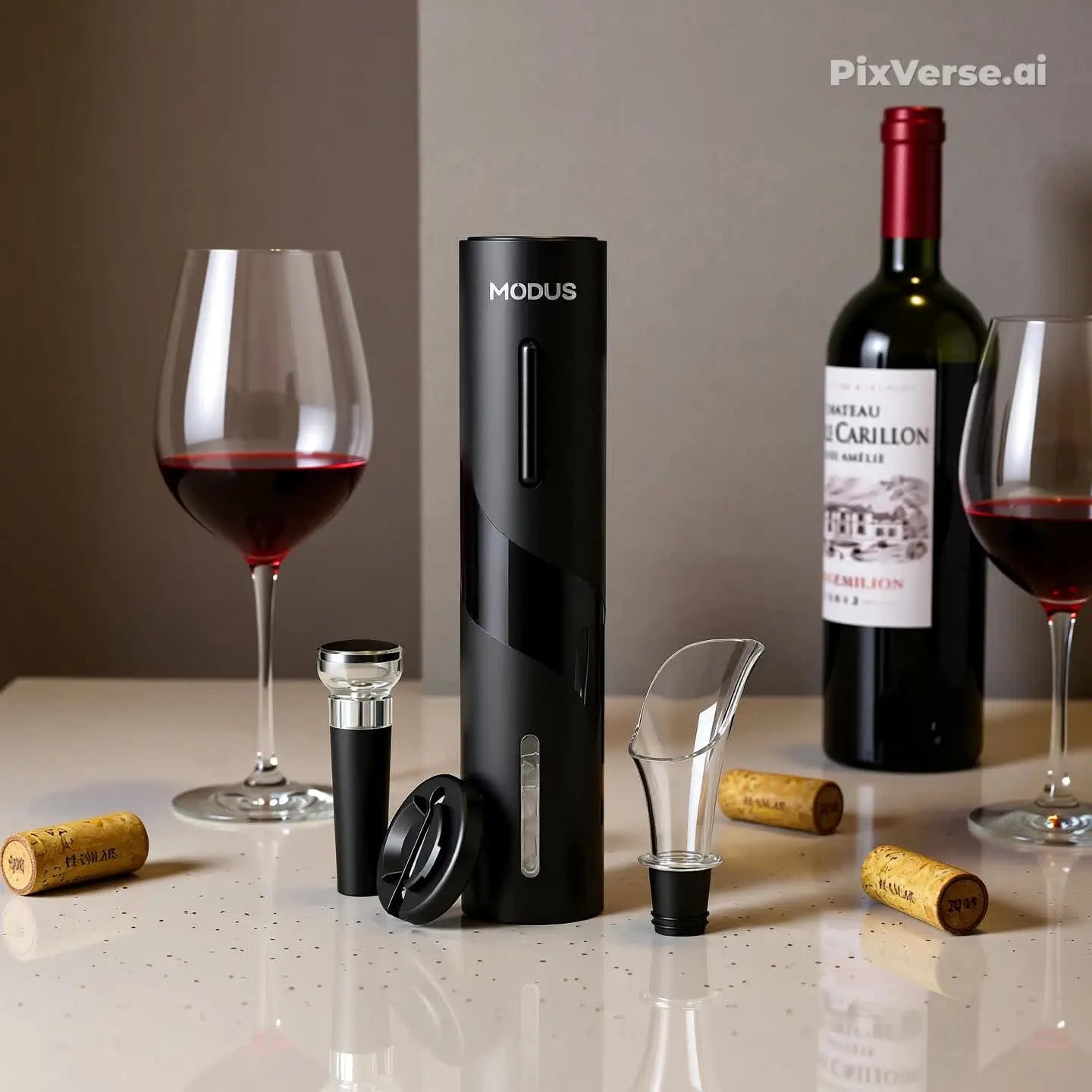 ABRIDOR DE VINHO SACA ROLHAS ELÉTRICO