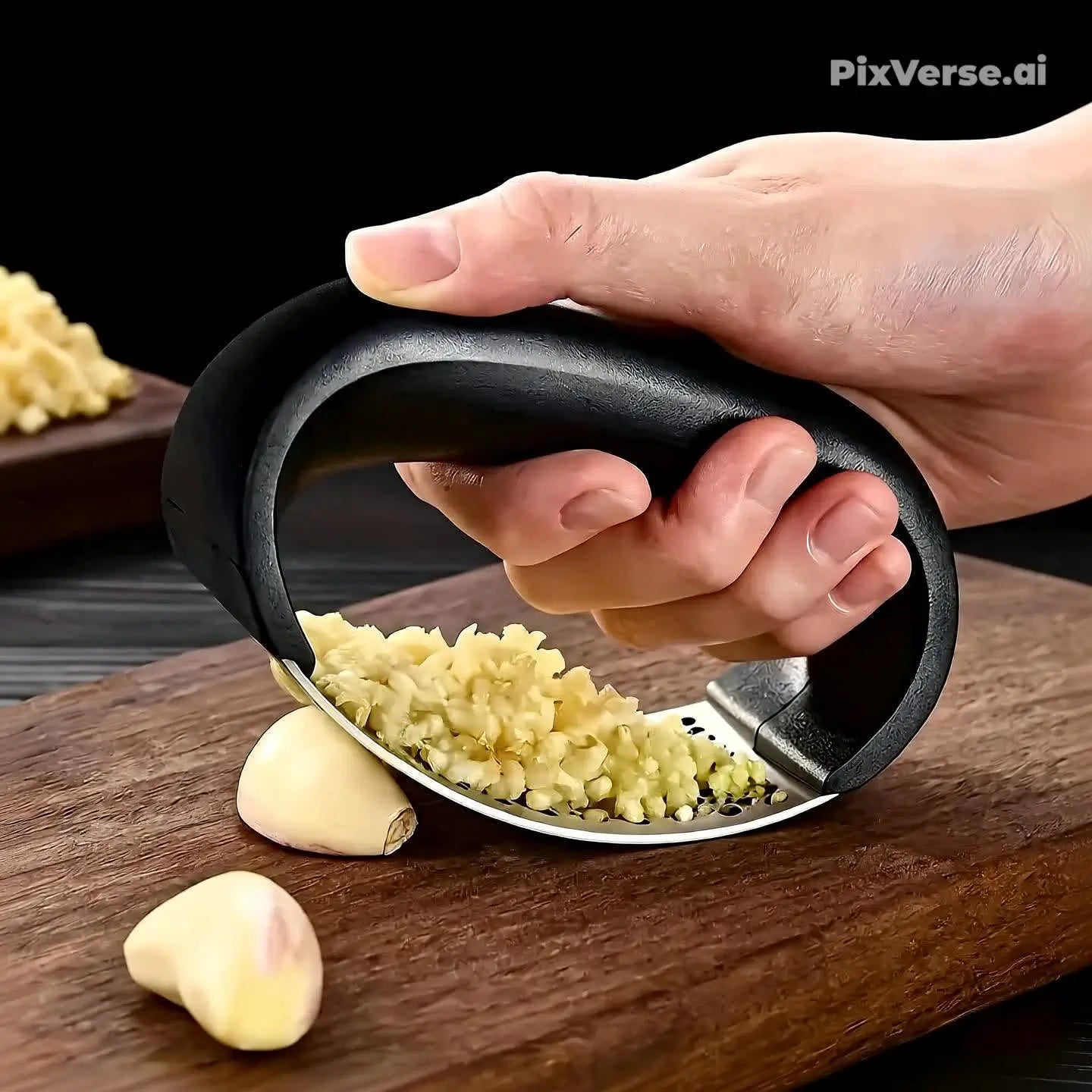 Espremedor Amassador De Alho Inox