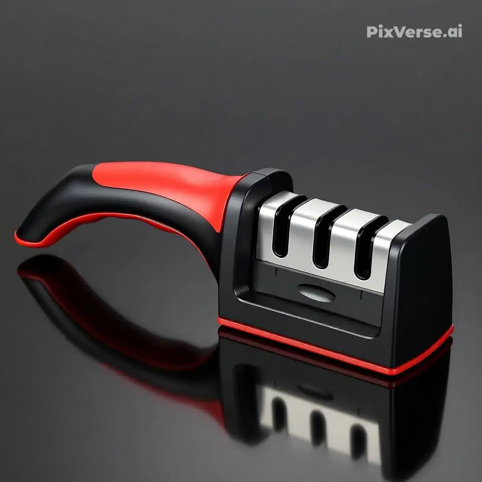 Amolador de Facas com 3 afiadores profissionais