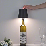 Lampada LED De Vinho Whisky Abajur de Garrafa Touch Decoração