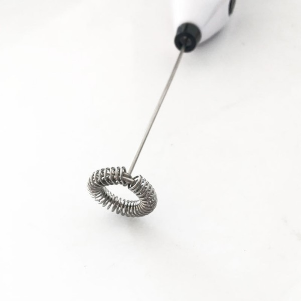 Mini Mixer Batedor De Bebidas Café Leite Ovos Clara Portátil Elétrico Inox Misturador Promoção