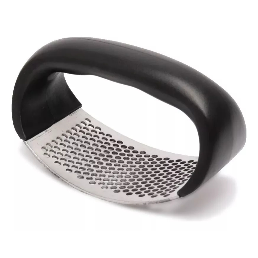 Espremedor Amassador Triturador De Alho Inox Manual Cozinha