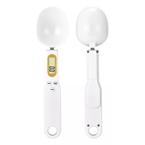 Colher Digital Mede De 0,1 A 500g Com Balança Dosador Em Led