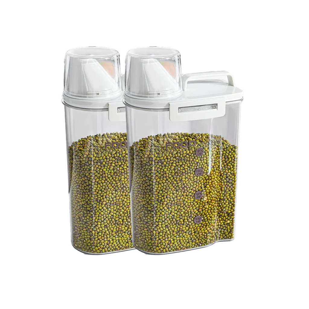 Pote Hermético Multiuso – com Copo Medidor e Bico Dosador