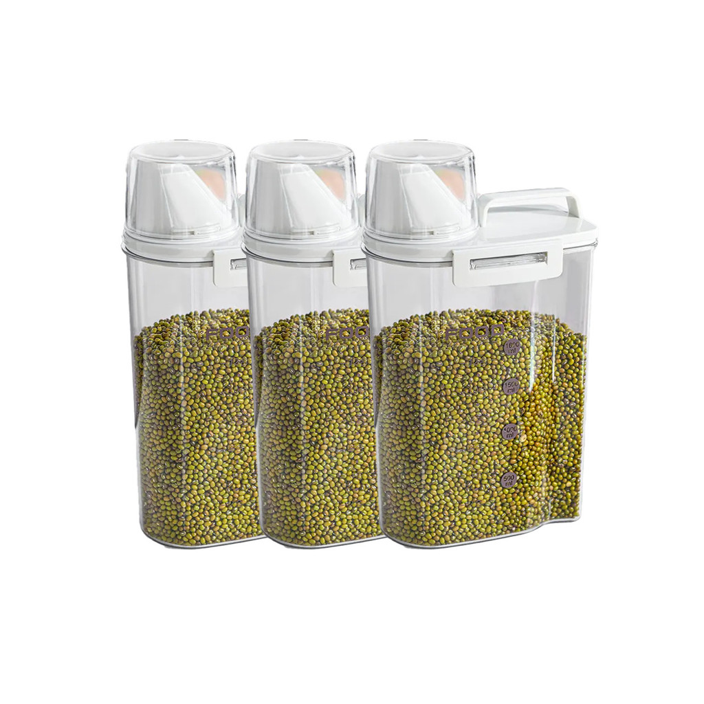 Pote Hermético Multiuso – com Copo Medidor e Bico Dosador