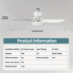 Lampada com Ventilador de Teto