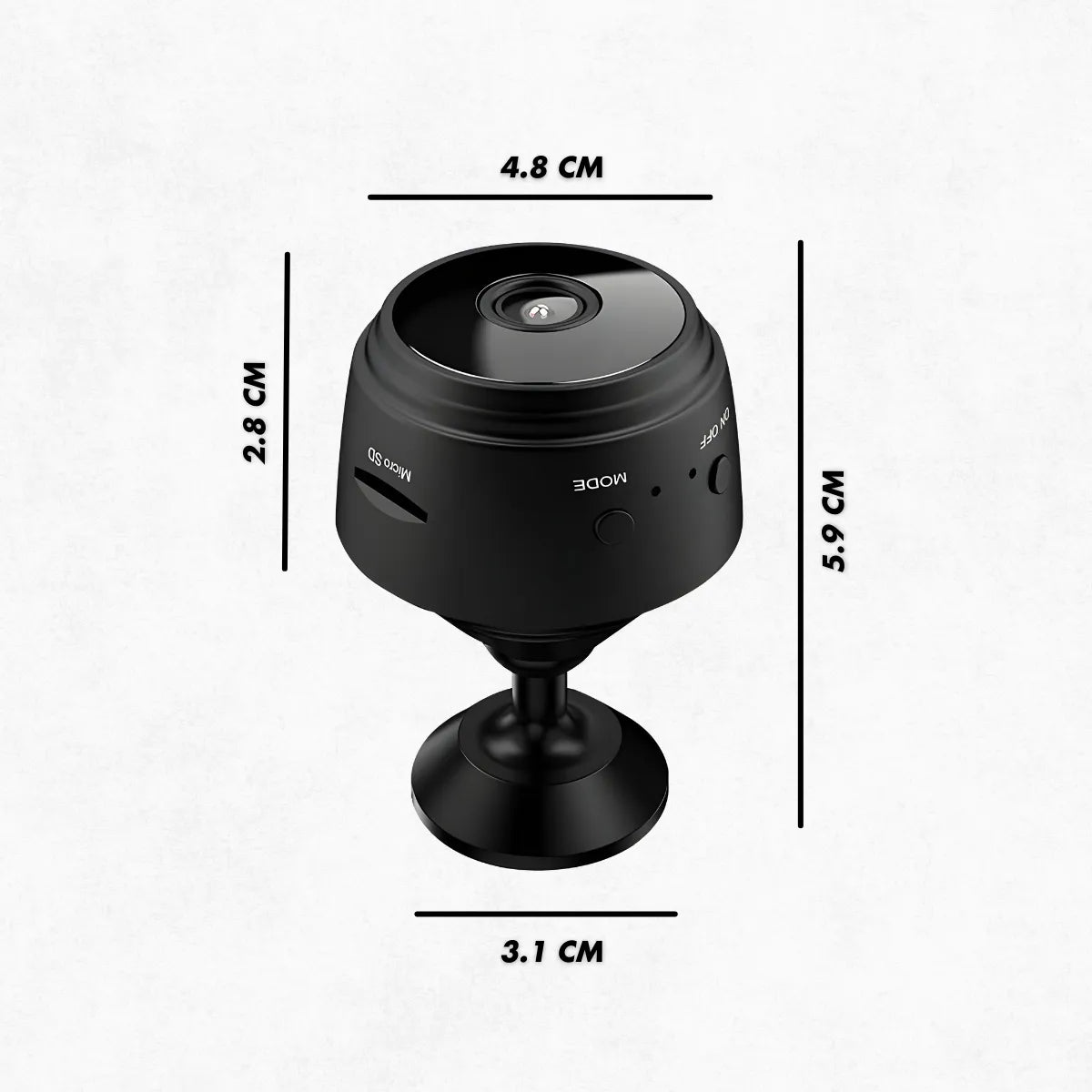 Mini  Câmera Espiâ A9 wifi com sensor e visao noturna
