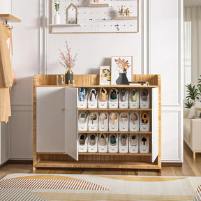 Kit 10 Organizadores de sapato em prateleiras