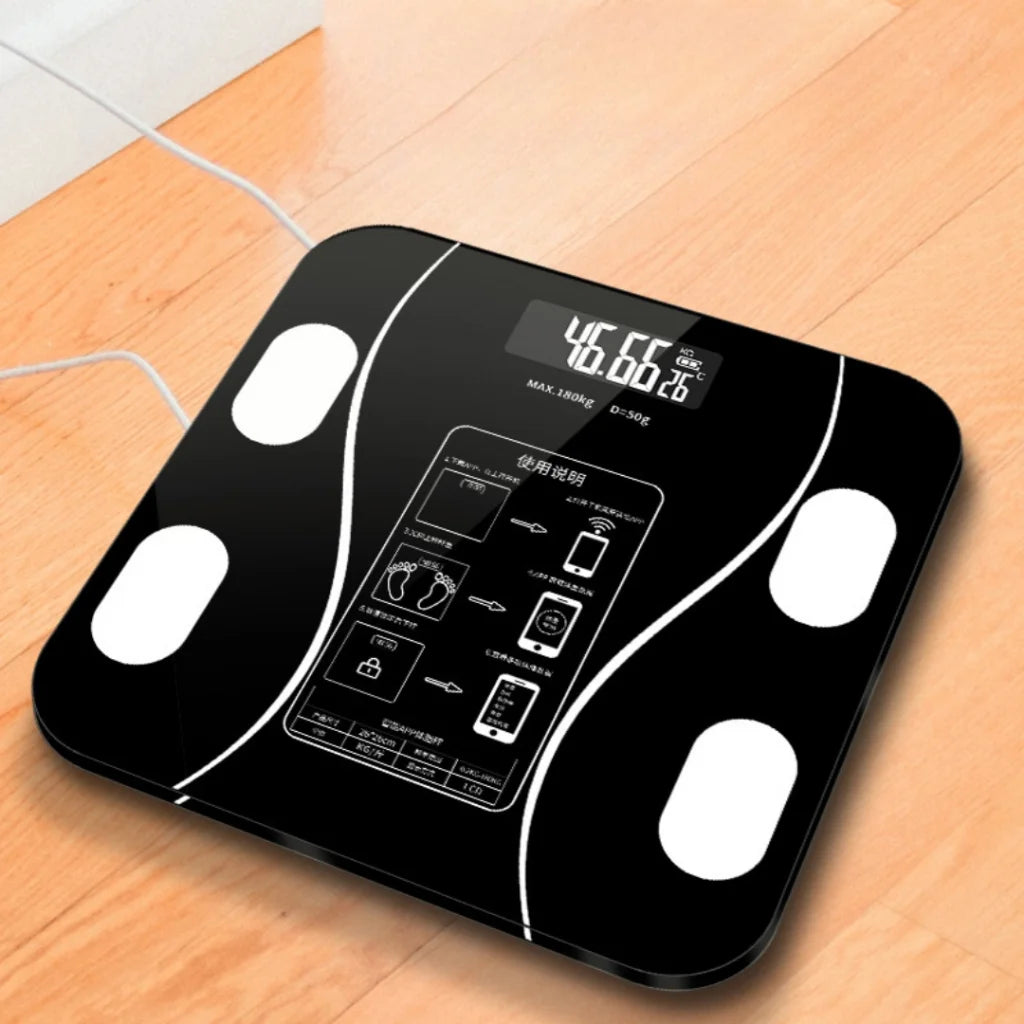 Balança Digital de Bioimpedãncia Corporal Bluetooth ate 180 kg