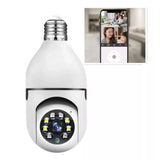 Câmera Ip Lâmpada Smart Wi-Fi Full Hd Visão Noturna Yoosee - Interna