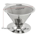 FILTRO DE CAFÉ REUTILIZAVÉL INOXIDÁVEL 102