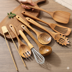 kit de  8pcs Conjunto De Utensílios De Cozinha Acessórios