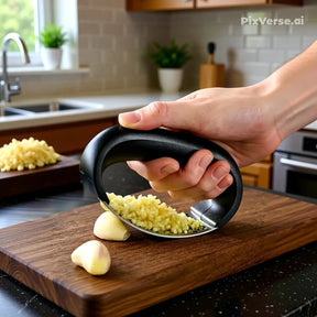 Espremedor Amassador  De Alho Inox