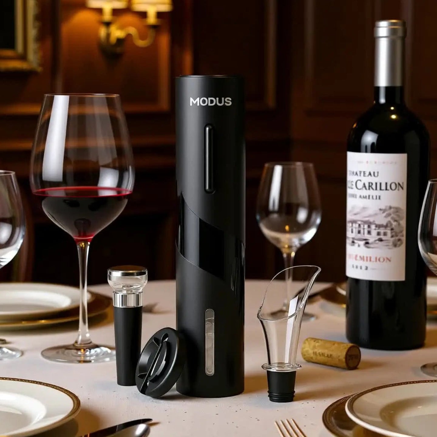 ABRIDOR DE VINHO  SACA ROLHAS ELÉTRICO