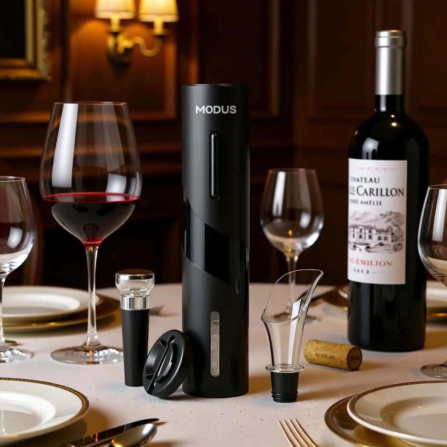ABRIDOR DE VINHO  SACA ROLHAS ELÉTRICO