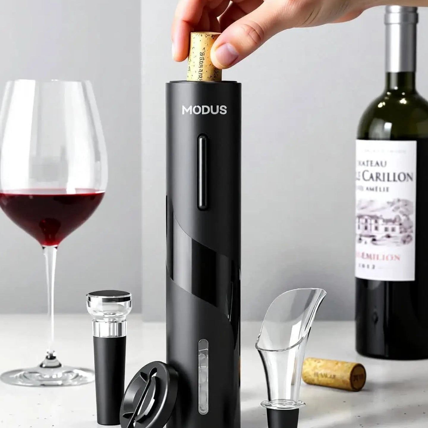 ABRIDOR DE VINHO  SACA ROLHAS ELÉTRICO