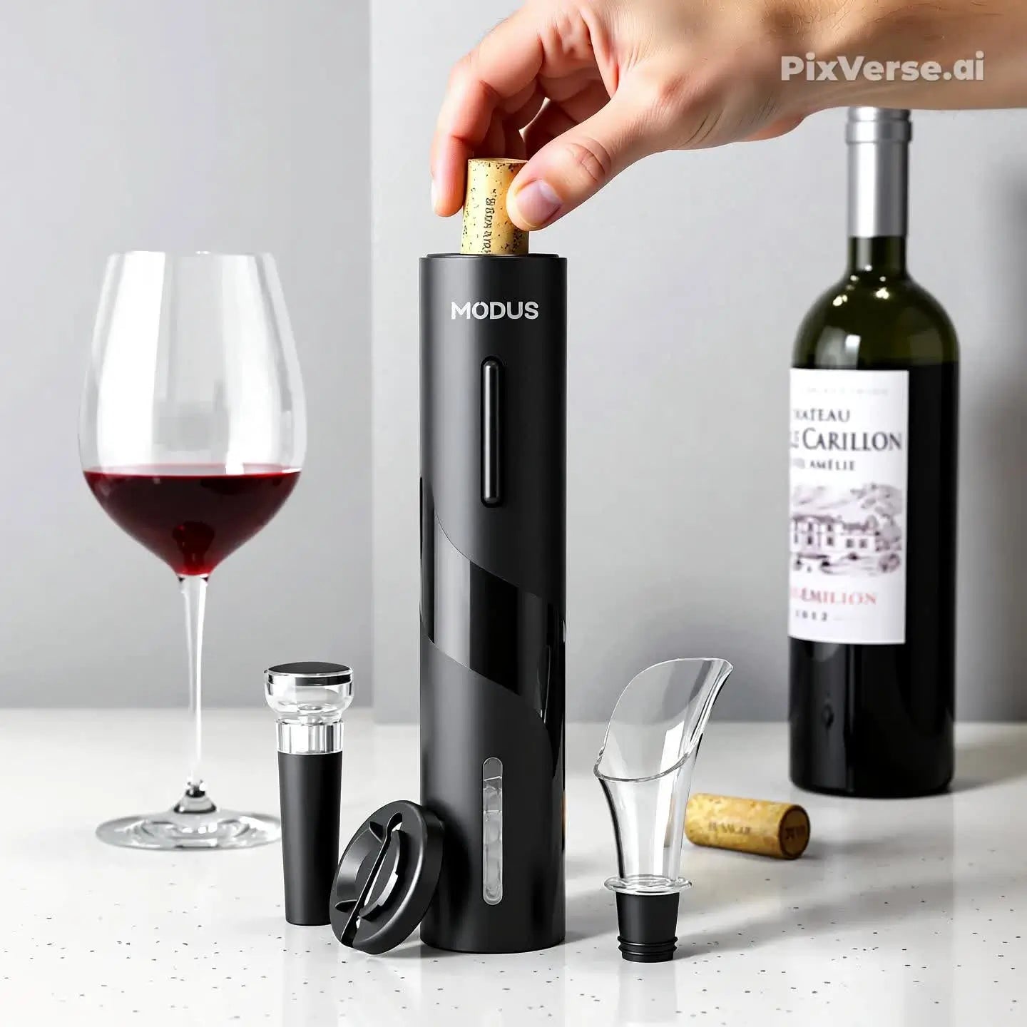 ABRIDOR DE VINHO  SACA ROLHAS ELÉTRICO