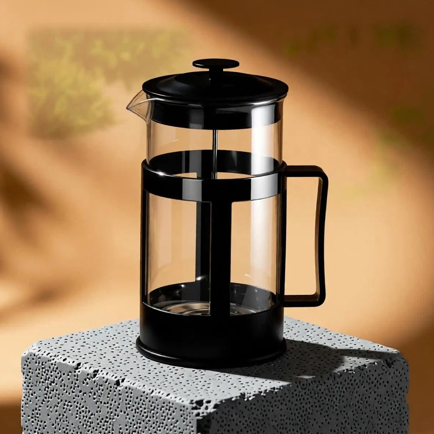 Cafeteira Prensa Francesa 600ml Café Cremeira 350ml Café Expresso Leite Cremoso