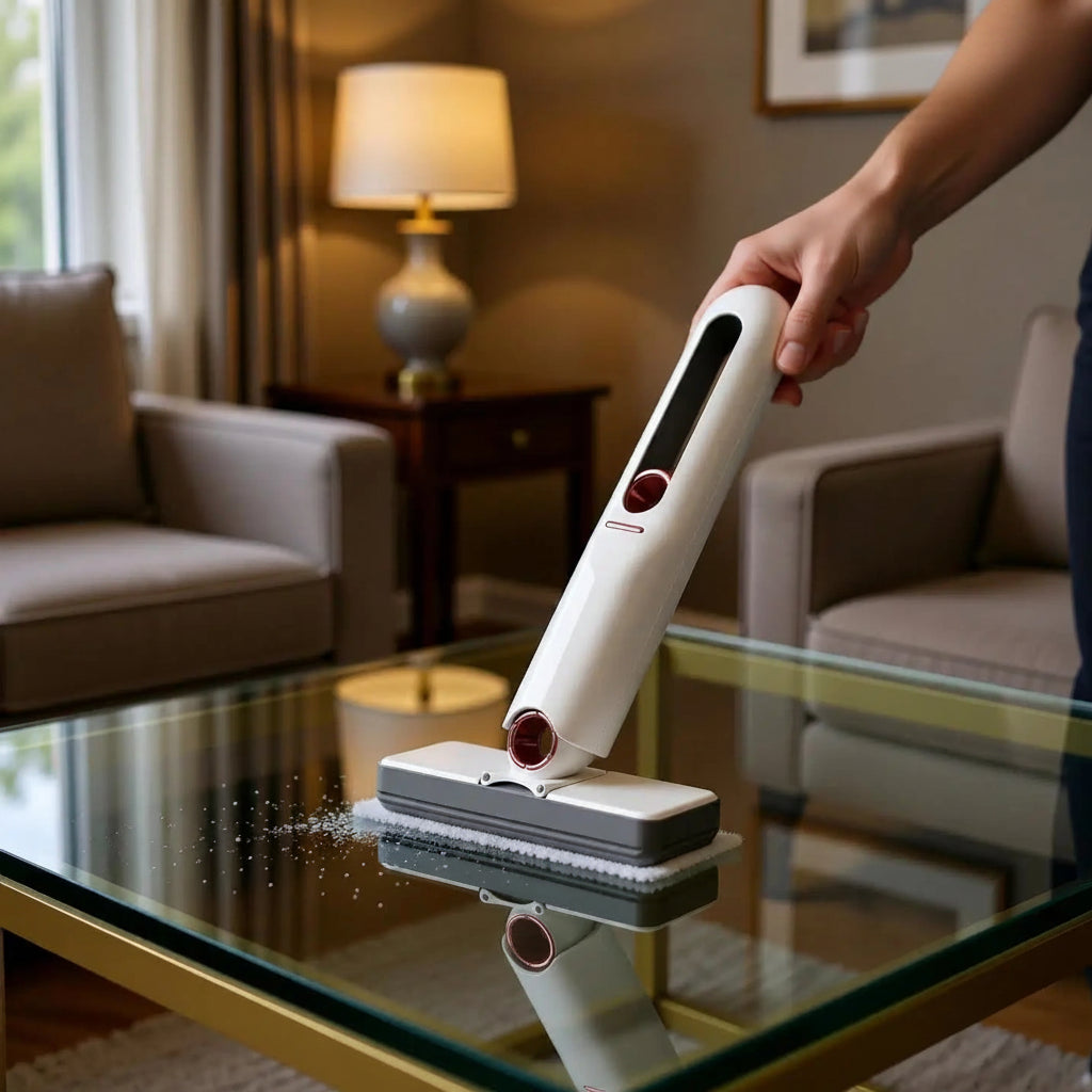 Mini Mop de Limpeza Portátil – Kit com 2 Unidades | Compacto, Durável e Ideal para Cantos Difíceis
