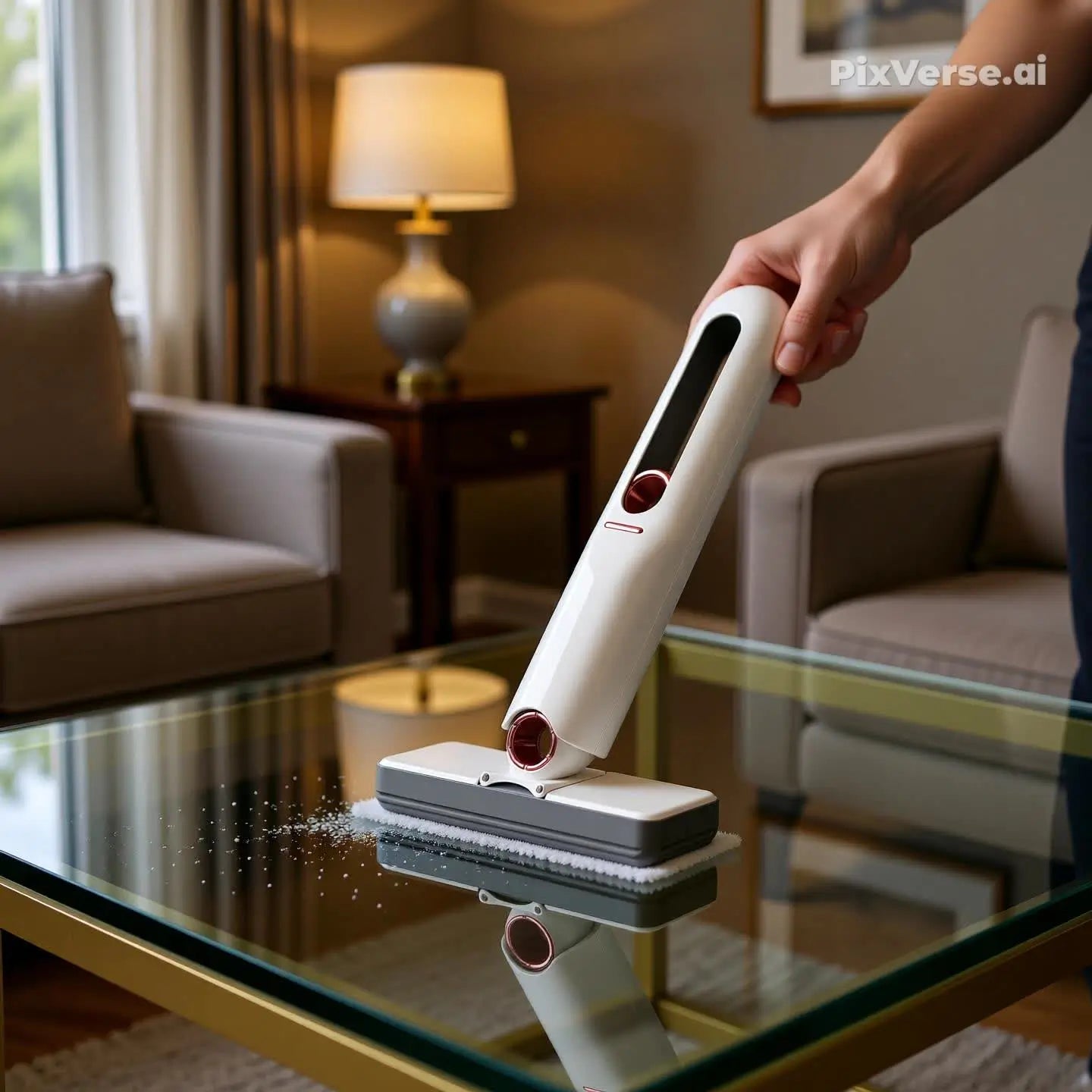 Mini Mop de Limpeza Portátil – Kit com 2 Unidades | Compacto, Durável e Ideal para Cantos Difíceis