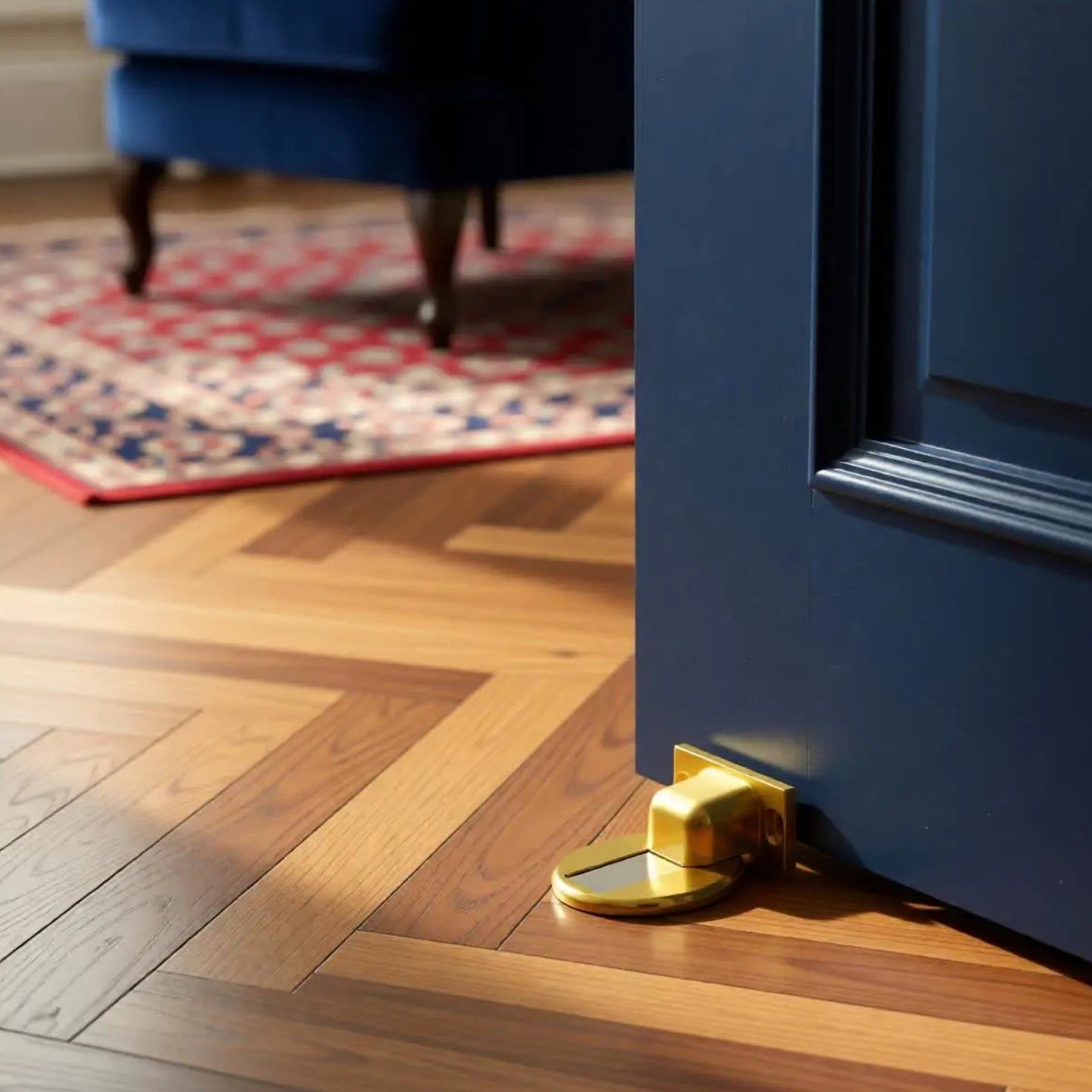 Kit 2 Prendedor Fixador Trava Porta Magnético Fixação Slim