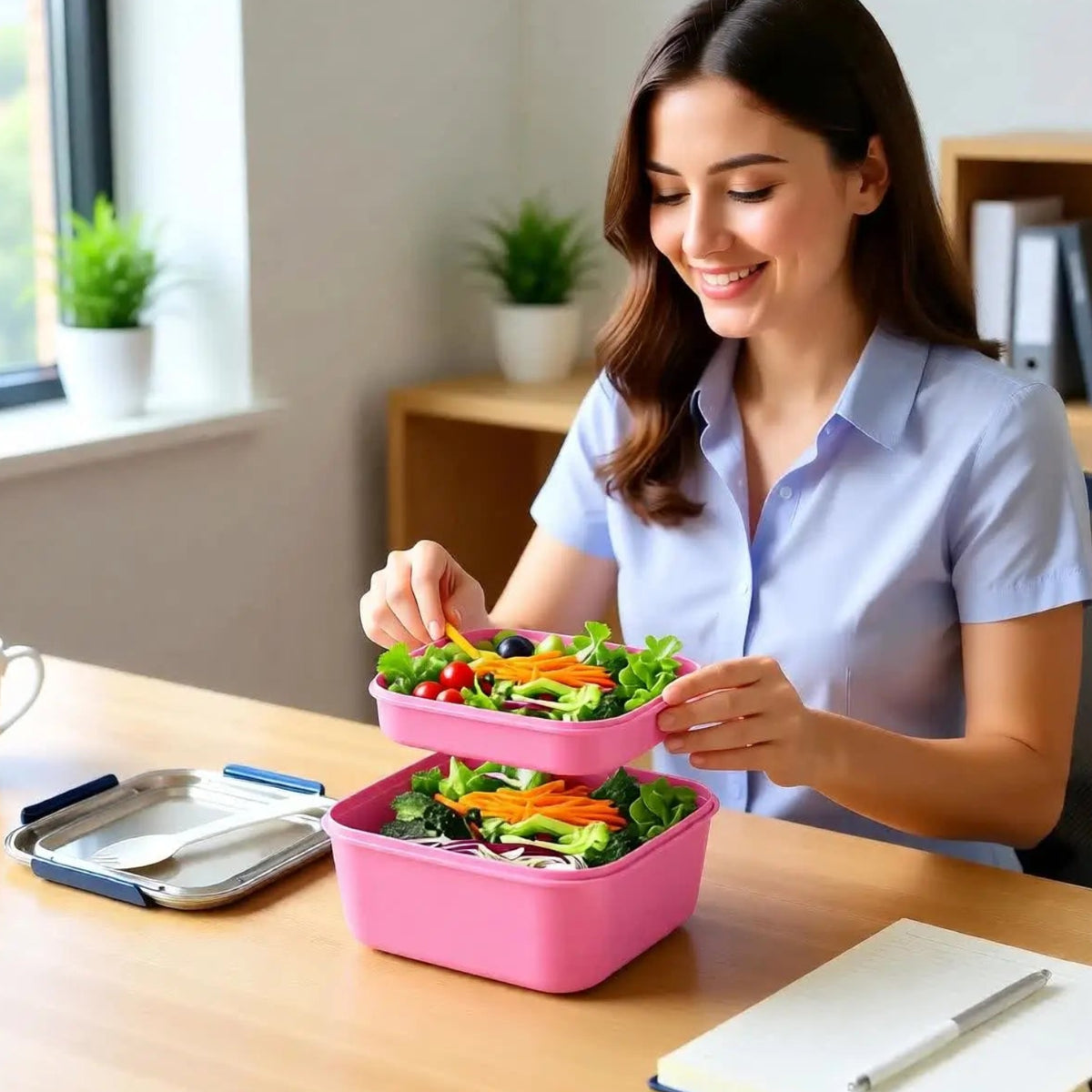 Lancheira Multiuso com Divisórias Internas