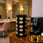 Torre Organizador Giratório p/30 Cápsulas Café Três 3 Corações