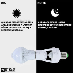 Sensor de Presença E27/Fotocelula