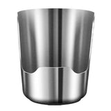 Suporte estável para colher de aço inoxidável, fácil de limpar, resistente ao calor