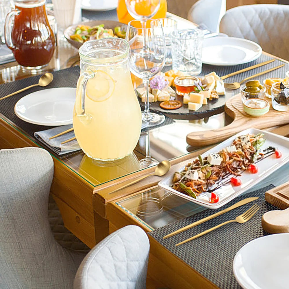 kit Conjunto de talheres de aço inoxidavél