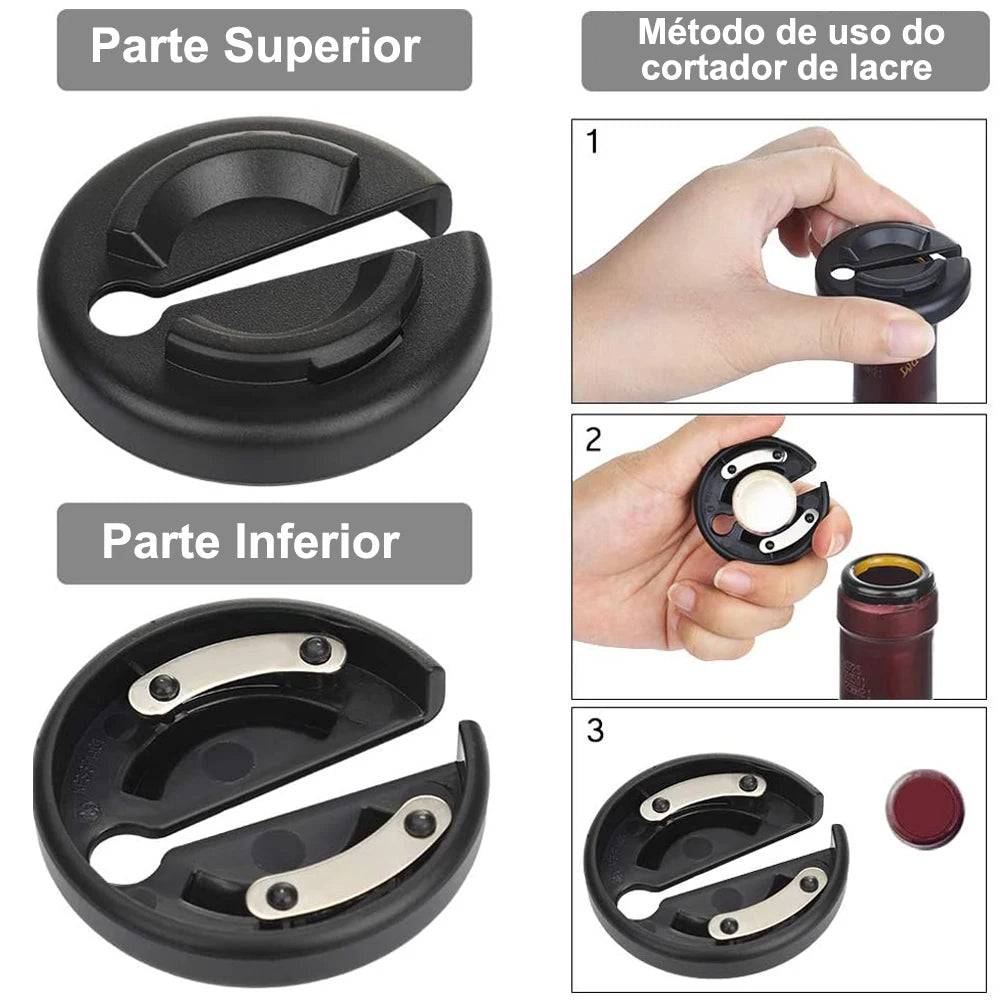 ABRIDOR DE VINHO  SACA ROLHAS ELÉTRICO