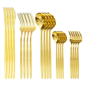 kit Conjunto de talheres de aço inoxidavél