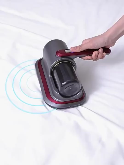 Aspirador de Pó Portátil Sem Fio Escova Removedor de Ácaro Recarregável USB