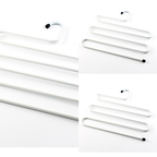Cabide Metal para Calças 5 Divisórias Roupa Toalha Multifuncional Retrátil 5 em 1