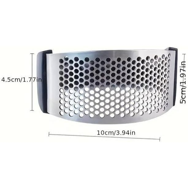 Espremedor Amassador Triturador De Alho Inox Manual Cozinha