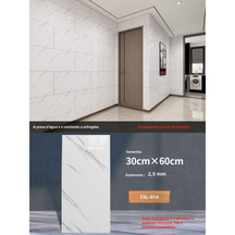 Kit 5-20 Adesivo Mármore 60x30 Lavável [Parede][Proteção Extra]