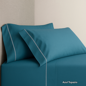 Kit com 10 Fronhas de travesseiro Percal fios macies e conforto