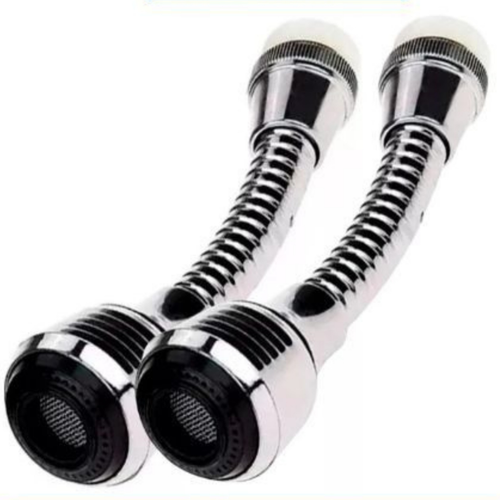 Arejador De Torneira Bico Extensor Chuveirinho Para Torneira Pia Cozinha Articulado Gourmet Cromado