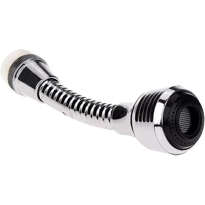 Arejador De Torneira Bico Extensor Chuveirinho Para Torneira Pia Cozinha Articulado Gourmet Cromado