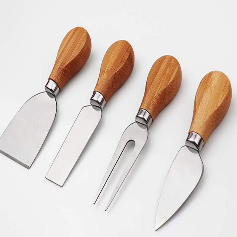 LUWAVE. Tabua Queijos e Frios + Kit Espátulas 04 Peças