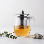 Chaleira Chá Vidro Infusor 750ml Bule Chá