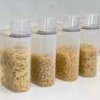 Pote Hermético 2L Com Medidor Organizador De Alimentos Mantimentos Arroz