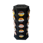 Torre Organizador Giratório p/30 Cápsulas Café Três 3 Corações