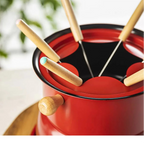 Conjunto Aparelho de Fondue em Aço 1,7 Litros 11 peças