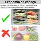 Máquina Seladora Embalagem A Vácuo Portátil Alimentos Bivolt Elétrica Embala Conservação + 10 Sacos