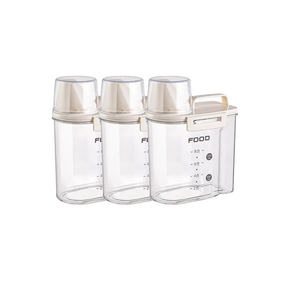 Pote Hermético Multiuso –  com Copo Medidor e Bico Dosador